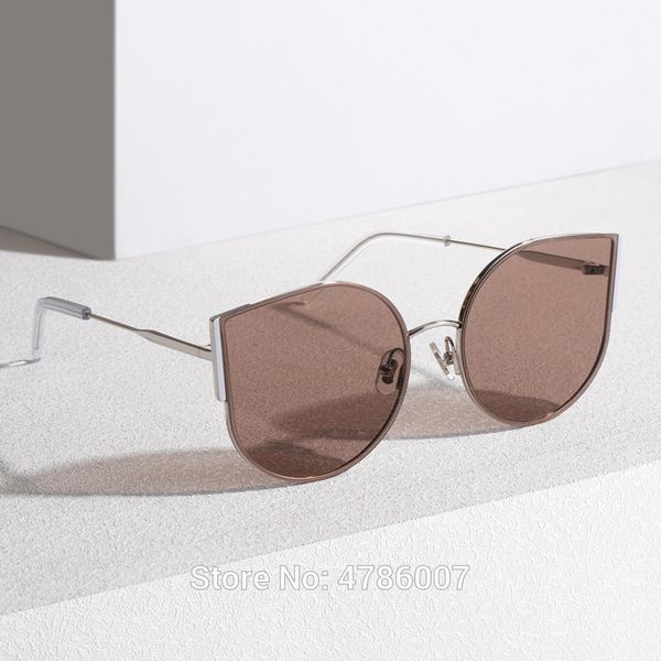 ladies cat eye sunglasses women metal frame 2020 gentle brand fashion vintage oversized sun glasses for female uv400 flat lense, White;black
ladies cat eye sunglasses women metal frame 2020 gentle brand fashion vintage oversized sun glasses for female uv400 flat lense, White;black