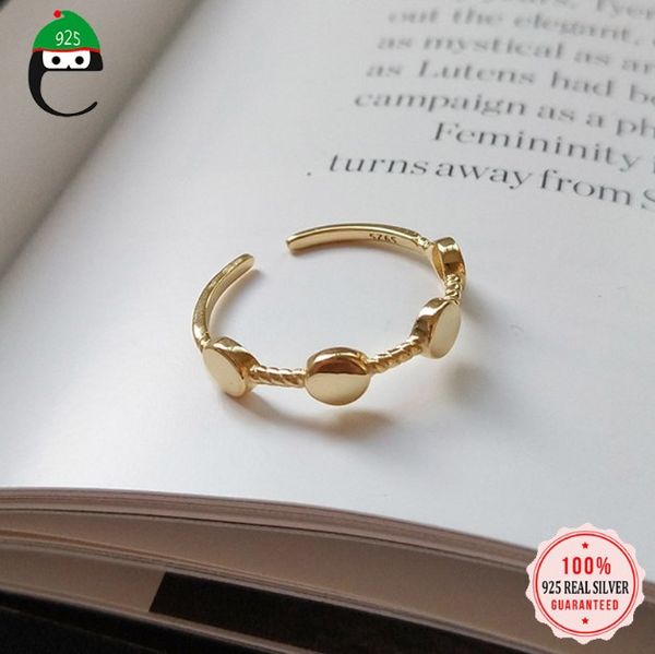 elfoplatasi minimalist real 925 sterling silver sweet gold round opening ring for fashion women wedding ring jewelry gift da1354
elfoplatasi minimalist real 925 sterling silver sweet gold round opening ring for fashion women wedding ring jewelry gift da1354