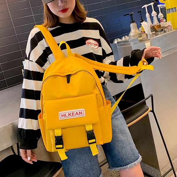 backpack 2020 travel for women korean style high school student bag large capacity letter backpack travel bag backpackbackpack, White
backpack 2020 travel for women korean style high school student bag large capacity letter backpack travel bag backpackbackpack, White