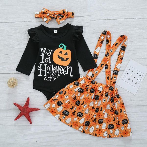3шт новорожденных baby girl первый хеллоуин костюм romper юбка outfit классическая тыква комбинезон черный костюм для подвижных игр сладкие, White
3шт новорожденных baby girl первый хеллоуин костюм romper юбка outfit классическая тыква комбинезон черный костюм для подвижных игр сладкие, White