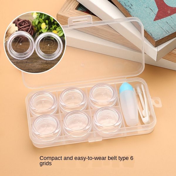 multi-pair dual- case glasses case three-pair contact lenses storage multi-frame contact box transparent glasses box, Blue
multi-pair dual- case glasses case three-pair contact lenses storage multi-frame contact box transparent glasses box, Blue
