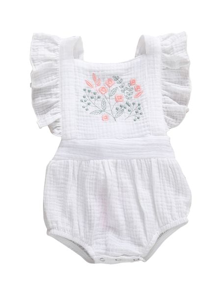 0-24m newborn infant baby girls flowers print ruffles short sleeve cotton backless lovely jumpsuits headband t200721, Blue
0-24m newborn infant baby girls flowers print ruffles short sleeve cotton backless lovely jumpsuits headband t200721, Blue