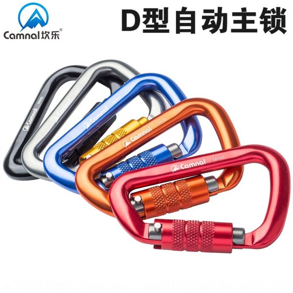 kanle outdoor buckle loadclimbing main keller outdoor d-type automatic main lock climbing safety hook lock
kanle outdoor buckle loadclimbing main keller outdoor d-type automatic main lock climbing safety hook lock