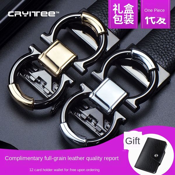 m8ro1 layer cowhide penthouse gift box leather belt men's automatic buckle leat men's automatic buckle genuine leather belt leisur, Black;brown
m8ro1 layer cowhide penthouse gift box leather belt men's automatic buckle leat men's automatic buckle genuine leather belt leisur, Black;brown