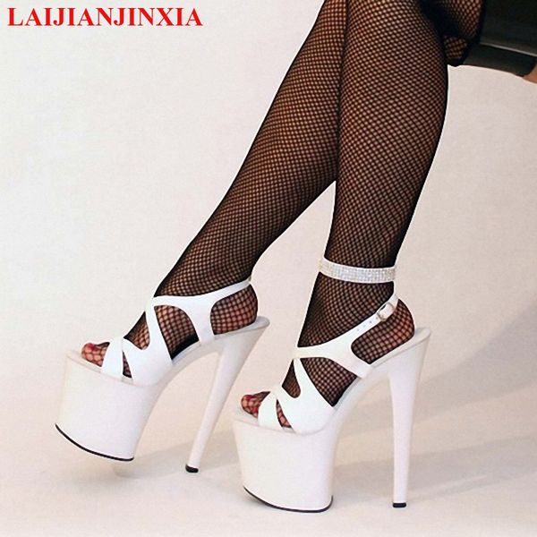 laijianjinxia new ultra 23cm high heel sandals women's high heel platform shoes,pole dance/model/wedding shoes, Black
laijianjinxia new ultra 23cm high heel sandals women's high heel platform shoes,pole dance/model/wedding shoes, Black