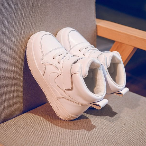 mqdsd children's sports sports basketball high 2019 new fashionable genuine leather girls' white shoes versatile casual boy basket, Black
mqdsd children's sports sports basketball high 2019 new fashionable genuine leather girls' white shoes versatile casual boy basket, Black