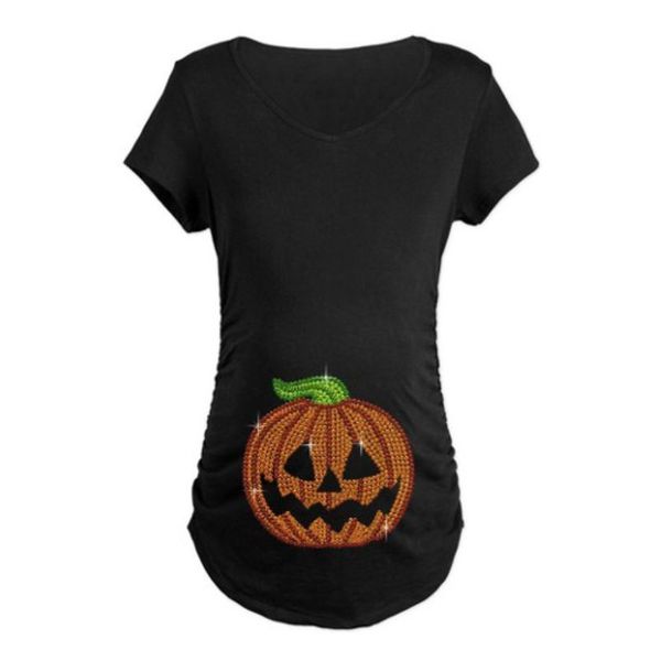 summer pumpkin smiling face printed cotton maternity dress short sleeves casual fashion big or small size code t-shirt, White
summer pumpkin smiling face printed cotton maternity dress short sleeves casual fashion big or small size code t-shirt, White
