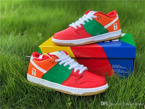 2020 dunk low sb 7-eleven sports red, green, and orange men women running shoes sports casual sneakers with original box
2020 dunk low sb 7-eleven sports red, green, and orange men women running shoes sports casual sneakers with original box