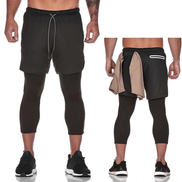 compression pants men 2 in 1 skinny fitness legging elastic long pants 2020 new calf-length quick-drying men leggings trousers, Black
compression pants men 2 in 1 skinny fitness legging elastic long pants 2020 new calf-length quick-drying men leggings trousers, Black