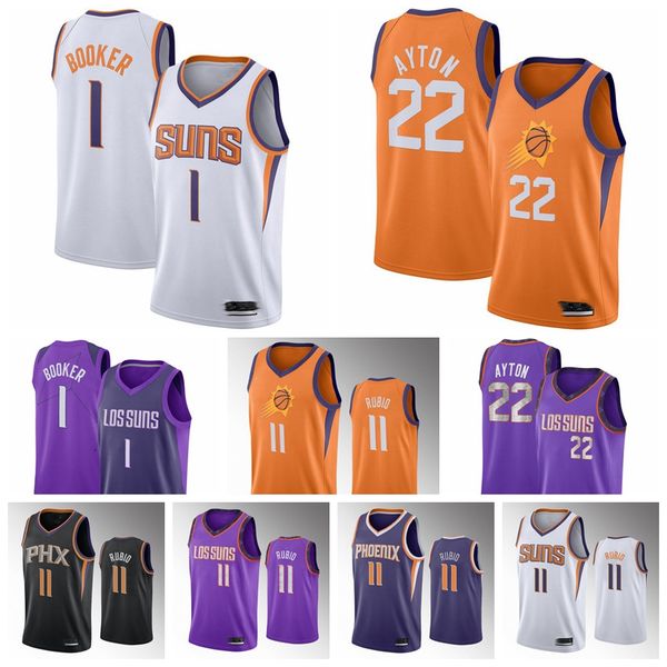 1 devin booker 22 deandre ayton ricky rubio phoenix suns men 2019/2020 swingman basketball jersey association edition, Black;red
1 devin booker 22 deandre ayton ricky rubio phoenix suns men 2019/2020 swingman basketball jersey association edition, Black;red