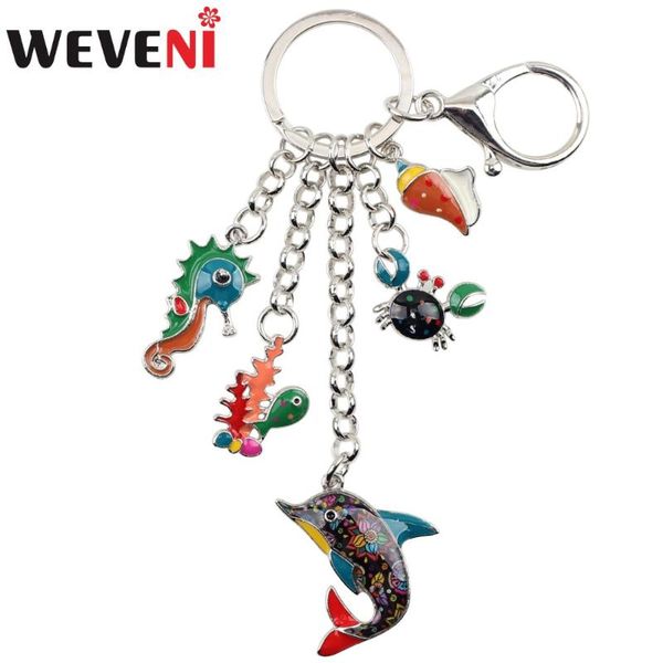 weveni occean animal dolphin crab hippocampi alloy key chains ring gift for women girl bag charm keychain charm keyring jewelry, Silver
weveni occean animal dolphin crab hippocampi alloy key chains ring gift for women girl bag charm keychain charm keyring jewelry, Silver