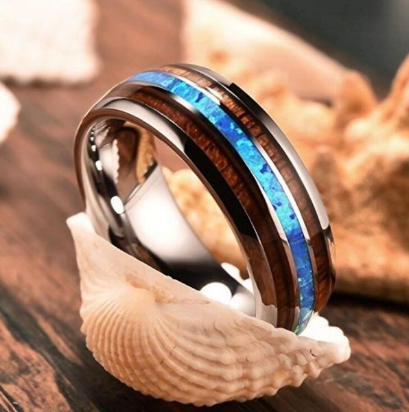 titanium ring for men 8mm groove hawaiian wood and abalone shell tungsten carbide engagement wedding rings size 6-13, Golden;silver
titanium ring for men 8mm groove hawaiian wood and abalone shell tungsten carbide engagement wedding rings size 6-13, Golden;silver