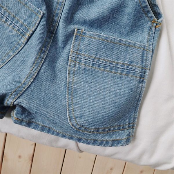 korean children's wear denim suspender shorts 2020 new boys pants sling casual pants' baby cotton casual pants, Blue
korean children's wear denim suspender shorts 2020 new boys pants sling casual pants' baby cotton casual pants, Blue