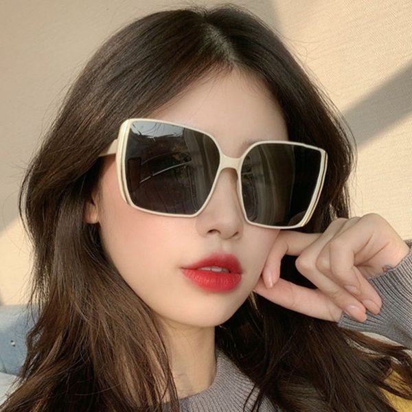 fashion new anti reflective sun glasses for men retro beige square frame black mirror women glasses classic sunglasses uv400, White;black
fashion new anti reflective sun glasses for men retro beige square frame black mirror women glasses classic sunglasses uv400, White;black