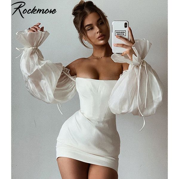 rockmore slash neck off shoulder mini dresses women bodycon lantern sleeve korean sundress white casual autumn dresses club, Black;gray
rockmore slash neck off shoulder mini dresses women bodycon lantern sleeve korean sundress white casual autumn dresses club, Black;gray