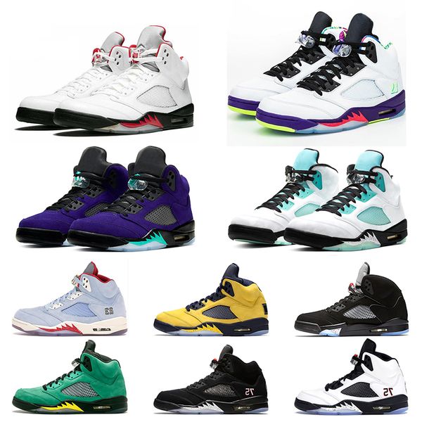 jumpman 5 5s basketball shoes alternate bel fire red 2020 grape ducks mens trainers sports sneakers size 7-13, White;red
jumpman 5 5s basketball shoes alternate bel fire red 2020 grape ducks mens trainers sports sneakers size 7-13, White;red