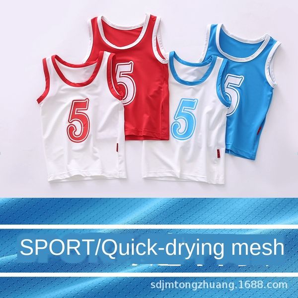 new children's solid color digital sleeveless for boys and girls vest digital vest, Blue
new children's solid color digital sleeveless for boys and girls vest digital vest, Blue