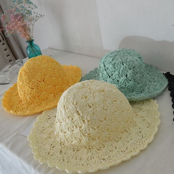 children's children's straw handmade woven girls' sun beach hat sun hat, Yellow
children's children's straw handmade woven girls' sun beach hat sun hat, Yellow
