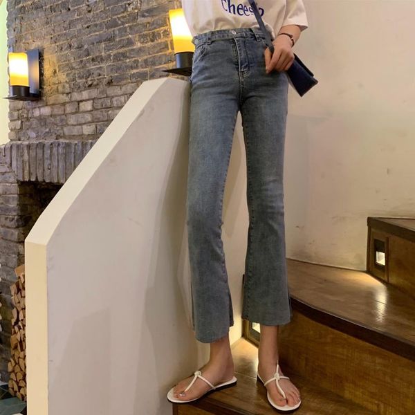 women's clothing solid zipper loose flare pants vintage style spring and autumn high waist jeans pantalon femme ladies new, Blue
women's clothing solid zipper loose flare pants vintage style spring and autumn high waist jeans pantalon femme ladies new, Blue