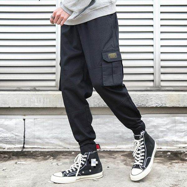 jogger brand designer trousers januarysnow casual cotton pants men side-pocket streetwear sweatpants harem solid cargo men spring essoq, Black
jogger brand designer trousers januarysnow casual cotton pants men side-pocket streetwear sweatpants harem solid cargo men spring essoq, Black