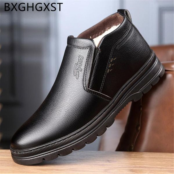 winter boots men shoes leather boots men snow casual shoes brown dress office zapatos de hombre militares, Black
winter boots men shoes leather boots men snow casual shoes brown dress office zapatos de hombre militares, Black