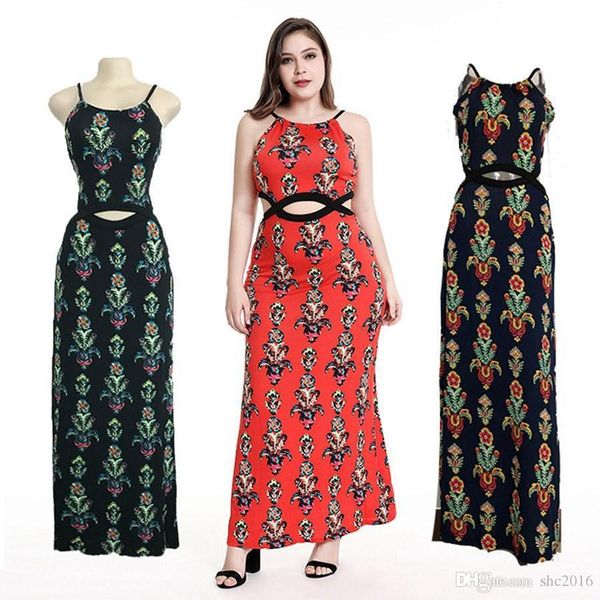 women dress round neck lace sling vest sleeveless hollow out elegant lady flower print long skirt natural waist casual loose dresses, Black;gray
women dress round neck lace sling vest sleeveless hollow out elegant lady flower print long skirt natural waist casual loose dresses, Black;gray