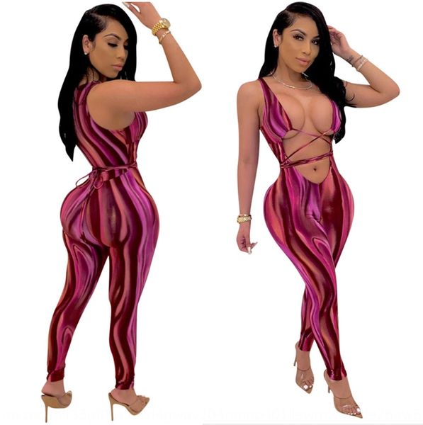 xm6078 women's new open umbilical strap sleeveless body pants jumpsuit pants tight jumpsuit, Black
xm6078 women's new open umbilical strap sleeveless body pants jumpsuit pants tight jumpsuit, Black