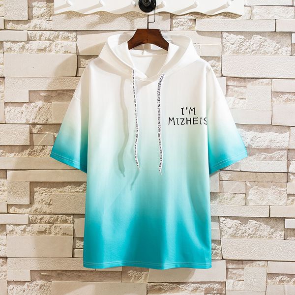 hooded short sleeve hoodie men's 2020 spring and summer new style gradient half sleeve t-shirt korean-style slim fit t-shirt bas, White;black
hooded short sleeve hoodie men's 2020 spring and summer new style gradient half sleeve t-shirt korean-style slim fit t-shirt bas, White;black
