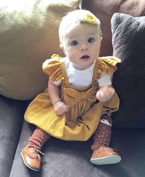 pudcoco 2020 newborn kids baby girls clothes princess party prom bow tutu summer beach dress, Red;yellow
pudcoco 2020 newborn kids baby girls clothes princess party prom bow tutu summer beach dress, Red;yellow