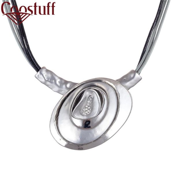 trendy jewelry for women chokers necklaces & pendants colar leather chain jewellery alloy suspension silver color new arrival
trendy jewelry for women chokers necklaces & pendants colar leather chain jewellery alloy suspension silver color new arrival