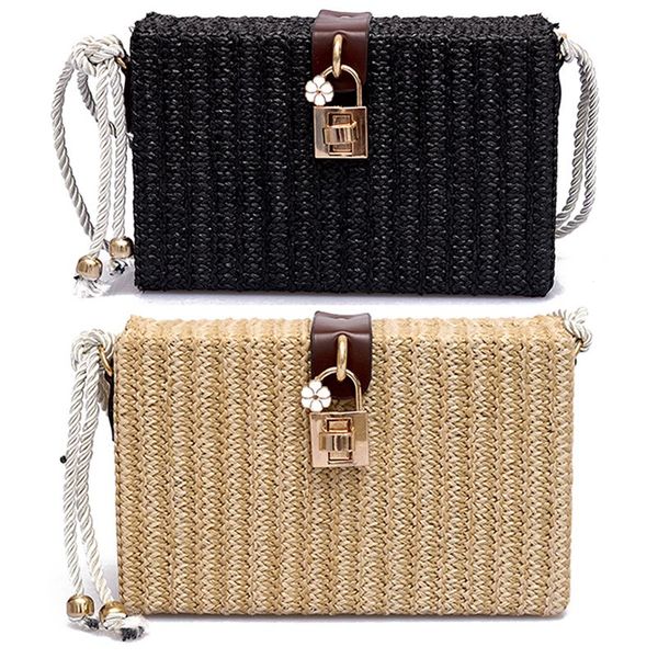 summer beach handbags women messenger bags square straw hand woven ladies crossbody bag shoulder bags beige
summer beach handbags women messenger bags square straw hand woven ladies crossbody bag shoulder bags beige