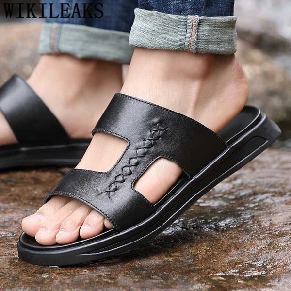 summer slippers men sandals summer genuine leather slide sandals men beach slippers mens outdoor zapatos de hombre bona, Black
summer slippers men sandals summer genuine leather slide sandals men beach slippers mens outdoor zapatos de hombre bona, Black