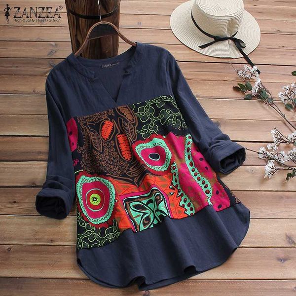 2020 zanzea casual cotton блуза женщин v шеи длинным рукавом туники топы осень урожай printed лоскутная свободные рубашки женщины blusas, White
2020 zanzea casual cotton блуза женщин v шеи длинным рукавом туники топы осень урожай printed лоскутная свободные рубашки женщины blusas, White
