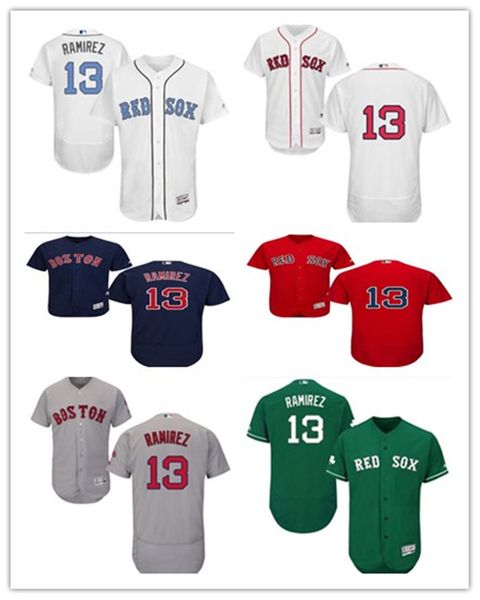 custom any name number quality baseball jersey boston 13 hanley ramirez#red sox baseball wear men women youth jerseys shi, Blue;black
custom any name number quality baseball jersey boston 13 hanley ramirez#red sox baseball wear men women youth jerseys shi, Blue;black