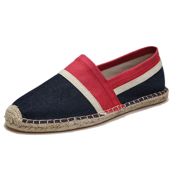 men casual loafers shoes espadrilles men canvas shoes male breathable loafers slip on linen fisherman flat footwear, Black
men casual loafers shoes espadrilles men canvas shoes male breathable loafers slip on linen fisherman flat footwear, Black