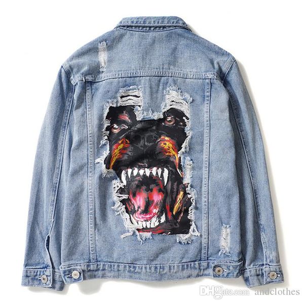 west jacket album denim jacket washing do old damaging behind the cow dog couple jacket mens designer coats, Black;brown
west jacket album denim jacket washing do old damaging behind the cow dog couple jacket mens designer coats, Black;brown