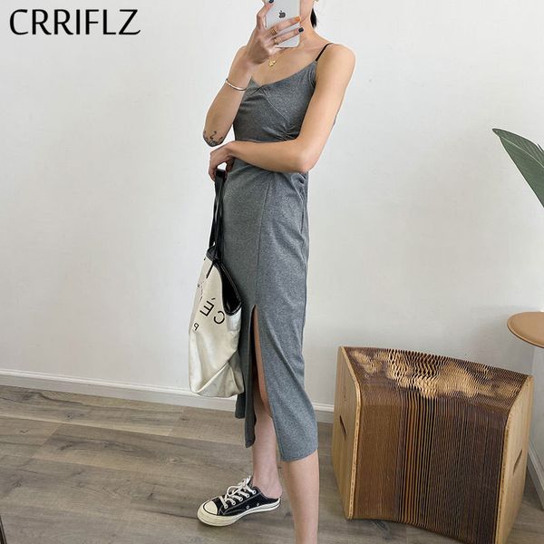 casual dresses summer spaghetti strap dress women v-neck solid cotton sleeveless split mid-calf crriflz, Black;gray
casual dresses summer spaghetti strap dress women v-neck solid cotton sleeveless split mid-calf crriflz, Black;gray