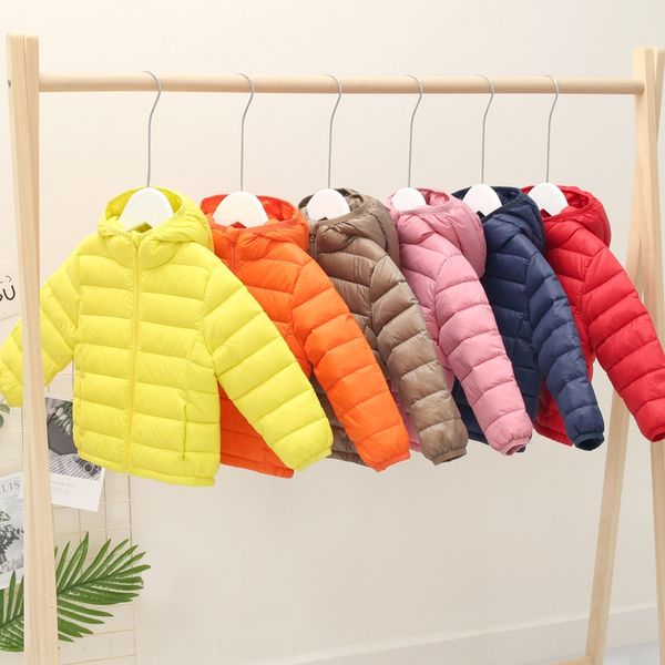 2019 new small and medium-sized children's down jacket thin down jacket for boys and girls, Blue;gray
2019 new small and medium-sized children's down jacket thin down jacket for boys and girls, Blue;gray