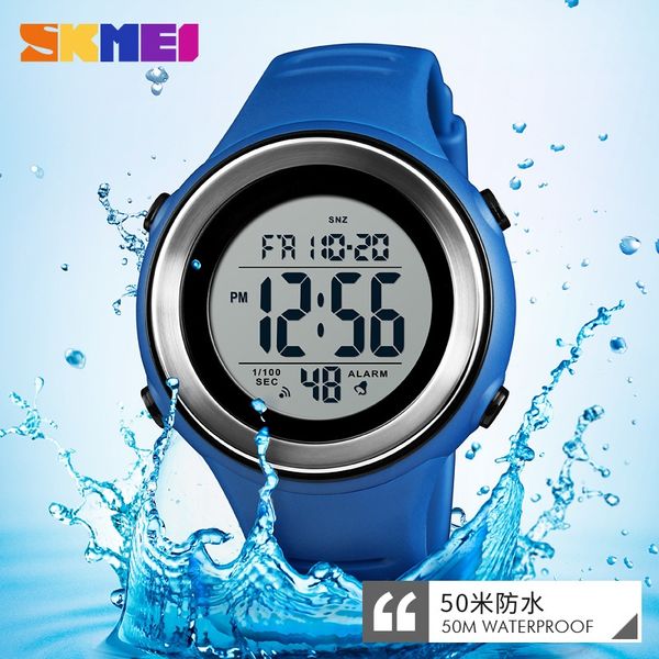 new fashion men's outdoor outdoor sports luminous sports fashion waterproof satch luminous alarm hour electronic watch, Blue
new fashion men's outdoor outdoor sports luminous sports fashion waterproof satch luminous alarm hour electronic watch, Blue