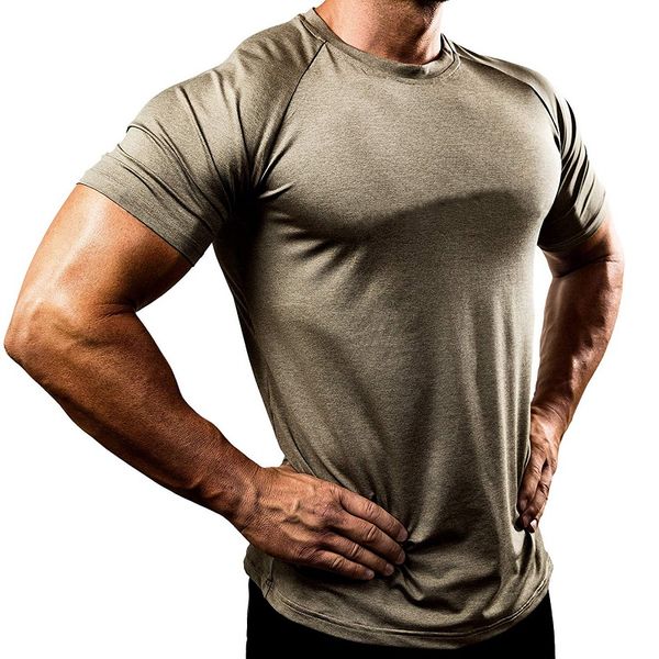 fitness clothes men's quick-drying breathable sports running training high-elastic tights short-sleeved sports clothes, Black;blue
fitness clothes men's quick-drying breathable sports running training high-elastic tights short-sleeved sports clothes, Black;blue