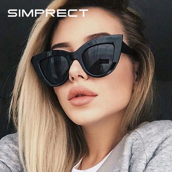 simprect cat eye sunglasses women 2020 retro sunglasses vintage mirror cateye sun glasses shades for women zonnebril dames, White;black
simprect cat eye sunglasses women 2020 retro sunglasses vintage mirror cateye sun glasses shades for women zonnebril dames, White;black