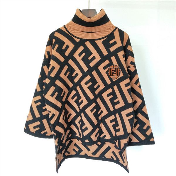 new cardigan women's sweaters pullover double f letter cashmere sweater autumn and winter knitted blouse sweater female designe, White;black
new cardigan women's sweaters pullover double f letter cashmere sweater autumn and winter knitted blouse sweater female designe, White;black