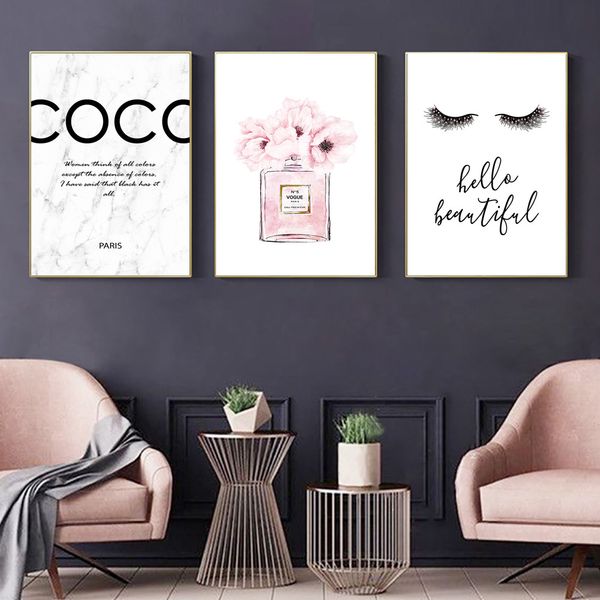 fashion poster perfume bottle wall prints eyelashes canvas art painting pink peony flower wall art pictures girl room decoration
fashion poster perfume bottle wall prints eyelashes canvas art painting pink peony flower wall art pictures girl room decoration