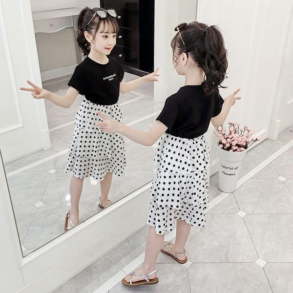 girls dress summer new korean style childrens short sleeve polka dot western style little girl cake skirt tide, Red;yellow
girls dress summer new korean style childrens short sleeve polka dot western style little girl cake skirt tide, Red;yellow