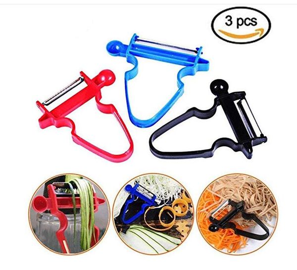 3 pcs stainless steel blade non-slip handle corer sharp durable shredder slicer multi-function cutter julienne kitchen gadgets tools set#366
3 pcs stainless steel blade non-slip handle corer sharp durable shredder slicer multi-function cutter julienne kitchen gadgets tools set#366