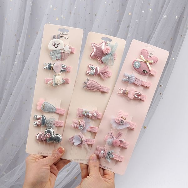 korean children's headwear hairpin set infant headdress baby hairpin cute little girl hair accessories full cloth does not hurt hair, Slivery;white
korean children's headwear hairpin set infant headdress baby hairpin cute little girl hair accessories full cloth does not hurt hair, Slivery;white