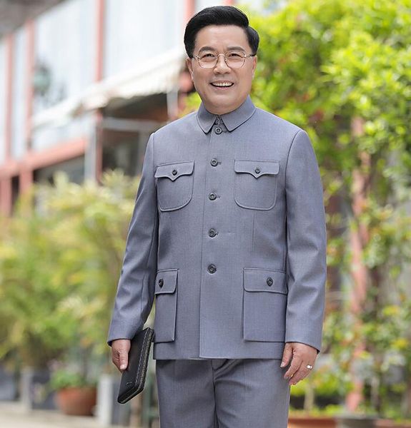 middle-aged chinese tunic suit set men blazer coats mens jacket masculino slim clothes casaco jaqueta masculina father wear grey, White;black
middle-aged chinese tunic suit set men blazer coats mens jacket masculino slim clothes casaco jaqueta masculina father wear grey, White;black