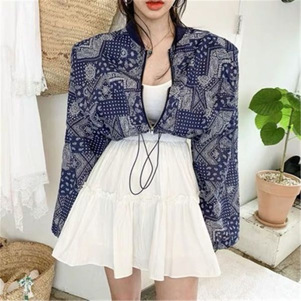 2020 new arrivals korean style geometric print short jacket for ladies long sleeve female outfit fashion vintage women's outwear, Black;brown
2020 new arrivals korean style geometric print short jacket for ladies long sleeve female outfit fashion vintage women's outwear, Black;brown