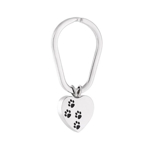 print heart shape keepsake key chain for home/car stainless steel cremation urn key ring memorial jewelry for pet ashes, Silver
print heart shape keepsake key chain for home/car stainless steel cremation urn key ring memorial jewelry for pet ashes, Silver