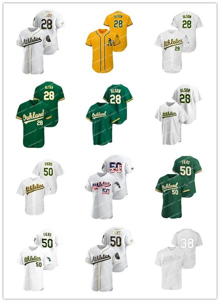 men women youth oakland athletics 28 matt olson 50 mike fiers 22 ramon laureano player custom jerseys baseball jersey, Blue;black
men women youth oakland athletics 28 matt olson 50 mike fiers 22 ramon laureano player custom jerseys baseball jersey, Blue;black